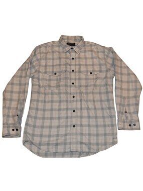 C.C. Filson Plaid Casual Button Up Shirt Men's Small